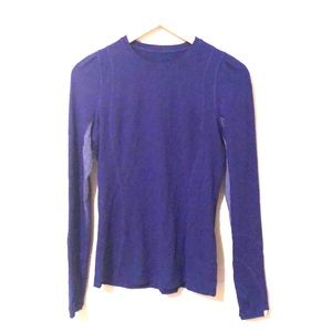 Lululemon Royal Blue Run Pullover